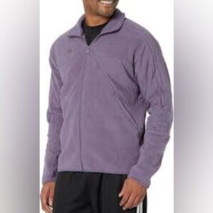 Men’s Purple Adidas Fleece Jacket Sz 2XLT